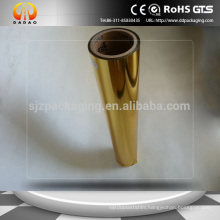 24mic Pet Metallized Film,Gold Metallic Thermal Lamination Film